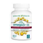 OMÉGA3 TRIPLE+ VITAMINE D3 60 GÉLULES
