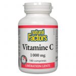 VITAMINE C 1000MG LIBÉRATION LENTE 180 COMPRIMÉS