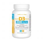 VITAMINE D 2500UI 500+50 GÉLULES