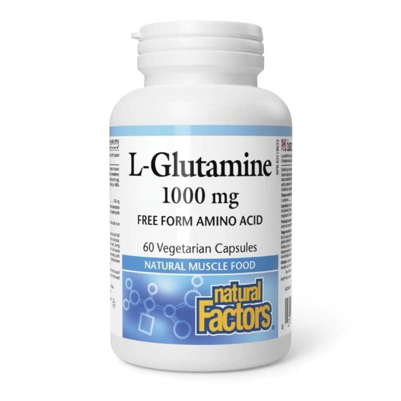 L-GLUTAMINE 1000MG 60 V-CAPSULES