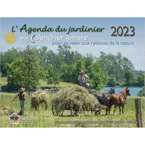 AGENDA DU JARDINIER ET CALENDRIER LUNAIRE 2023