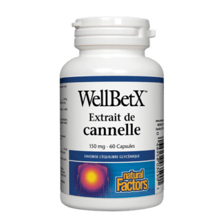 WELLBETX CANNELLE 60 CAPSULES