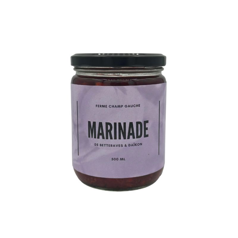 MARINADE BETTERAVES/DAÏKON 500ML La Manne