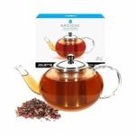 THÉIERE AVEC INFUSEUR ACIER INOX 1250ML