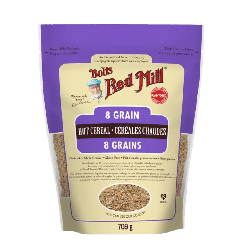 CÉRÉALES CHAUDES 8 GRAINS 709G