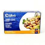 CALMAR GÉANT EN MORCEAUX HUILE TOURNESOL 115G