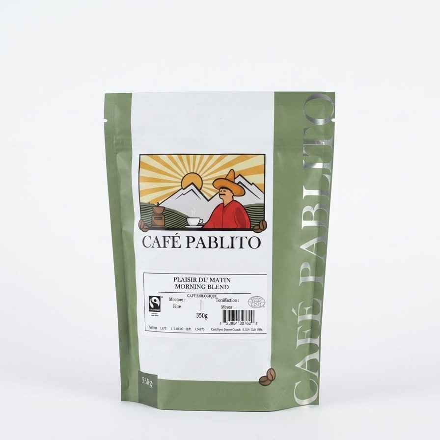 CAFÉ PLAISIR MATIN BIO 350G