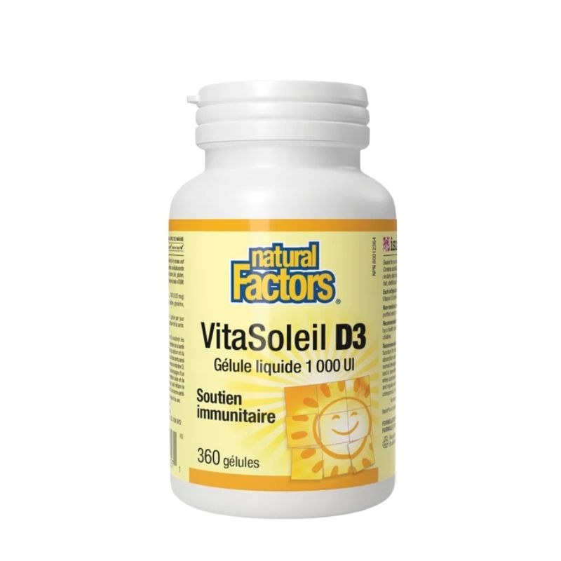 VITAMINE D3 1000UI 360 GÉLULES