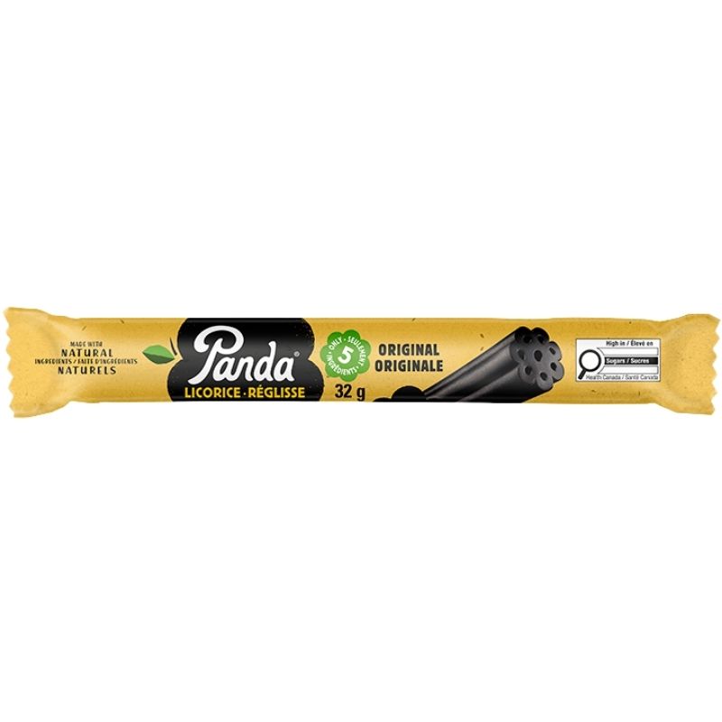 RÉGLISSE NOIRE EN BÂTON 32G