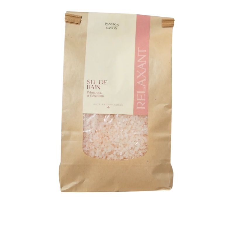 SEL DE BAIN PALMAROSA ET GÉRANIUM 1000G